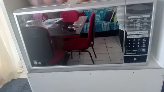 Microondas tirar peças 