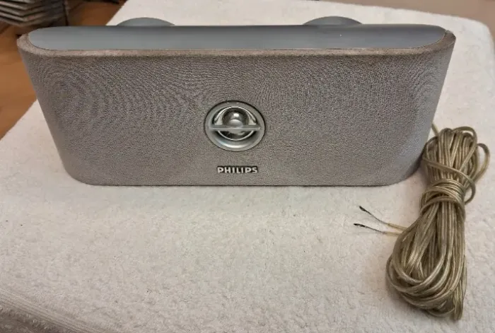 Caixa Acústica Central CSW5500 Home Theater Philips Sem Plug