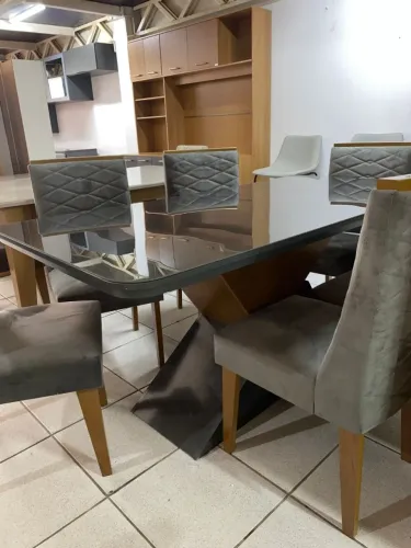 Mesa 6 lugares entrega gratis