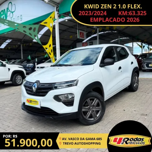 Renault Kwid Zen 1.0 Flex 12V 5P Mec. 2024