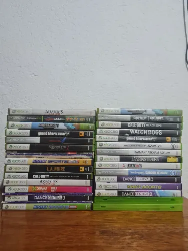 Coleção de jogos Originais Xbox 360