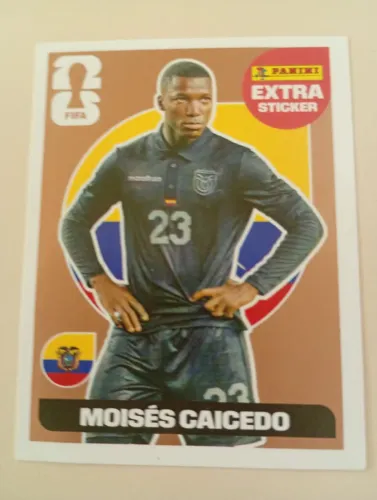 Troca Sticker bronze Moisés Caicedo