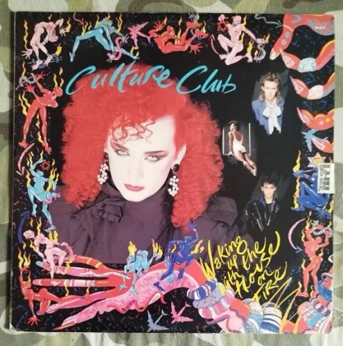 LP Vinil Culture Club Waking Up With The House On Fire 1984 VG VG+