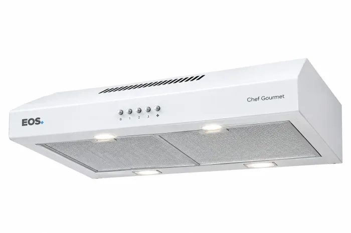 Depurador e exaustor de parede EOS 60 cm chefe gourmet sim branco ECO60DB 220V