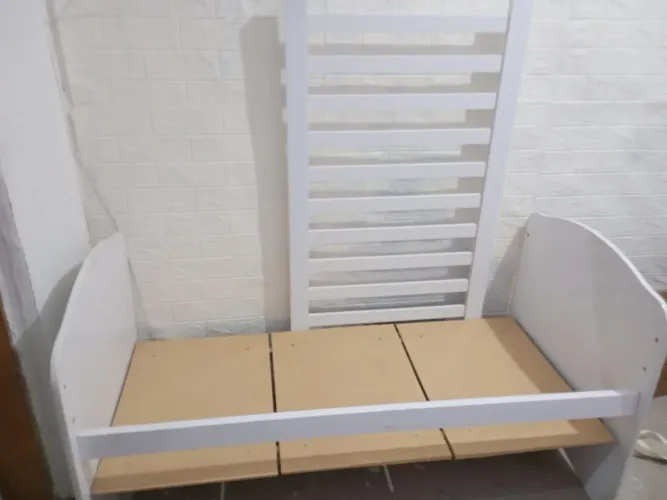 Berço cama de bebê 2 em 1