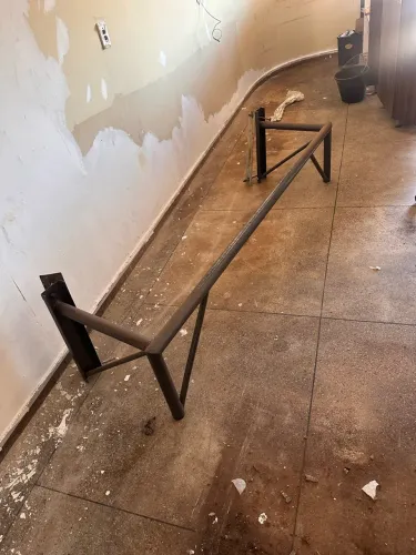 Gancheira para quarto de vaca
