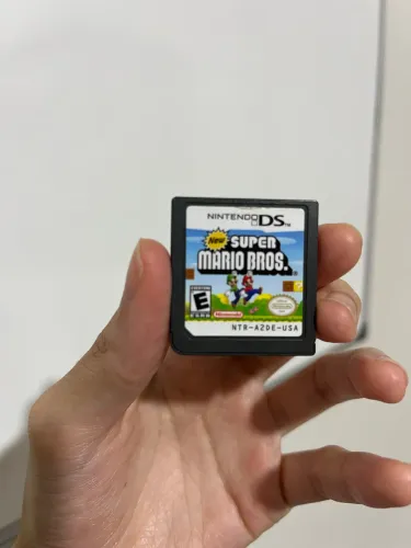 New super Mario bros jogo Nintendo ds