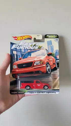 Ford F-150 SVT Lightning Velozes e Furiosos - Hot Wheels Premium Fast & Furious