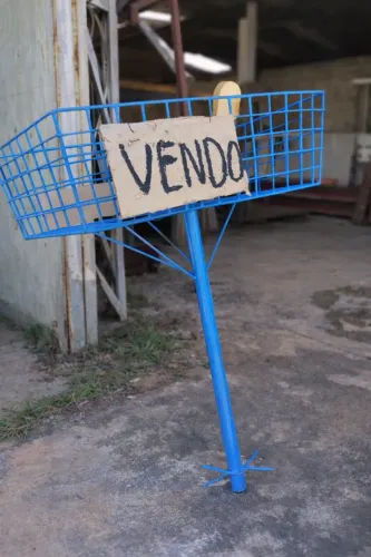 Lixeira em Aço Galvanizado 265L - Reforçada e Ideal para Áreas Externas