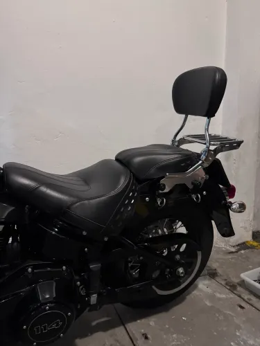 Sissy Bar Original Harley Heritage 2018 A 2026 Com Trava Antifurto