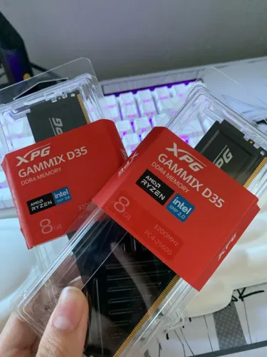 Memória ram XPG 2x8gb 3200mhz CL16 (apenas 6 meses de uso)