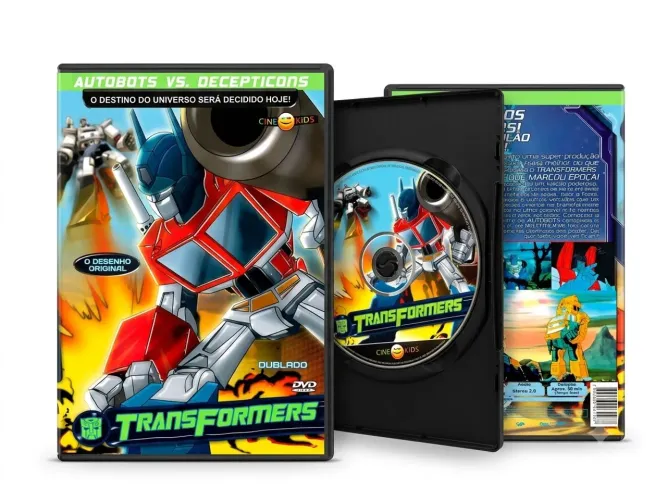 DVD Infantil - Transformers: Autobots vs Decepticons