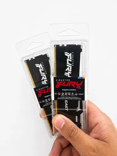 Memória RAM DDR5 32gb(2x16) Kingston Fury RGB 6000mhz - LACRADAS+NF!