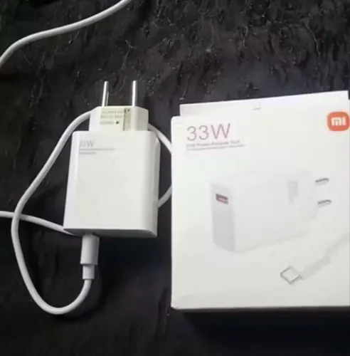 Carregador turbo Xiaomi 67/120W Completo Cabo Tipo-C