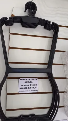 Silhueta adulta preta