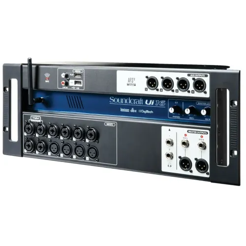 Mesa de Som Digital Soundcraft Ui16 nova 1 ano de garantia 