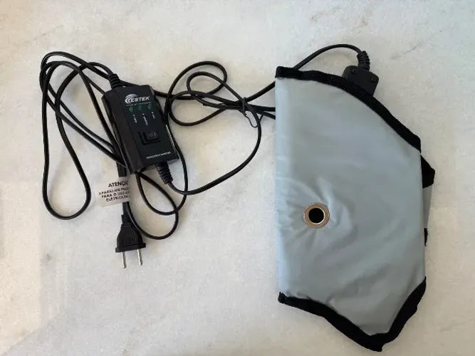 Máscara Térmica Facial Estek 110V - Controlador Temperatura - Nova