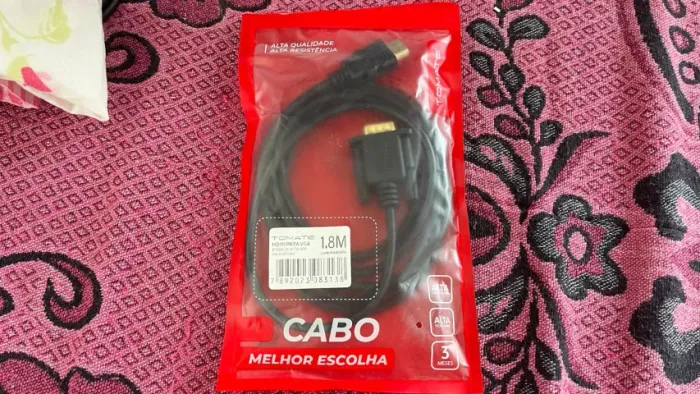 Cabo HDMI para VGA