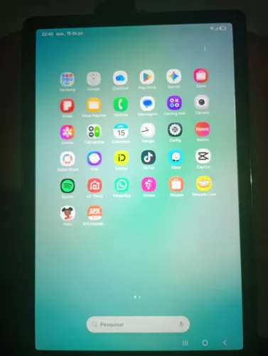 Tablet Galaxy tab 11+ aceito cartão até 12x