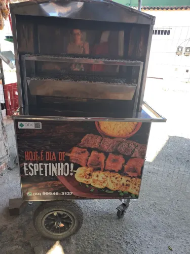 Carrinho pra espetinho.