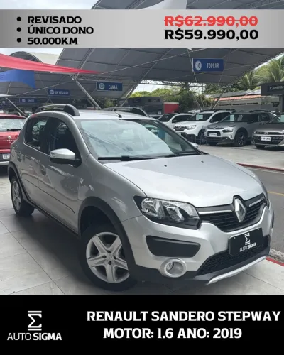 Renault Sandero Stepway Flex 1.6 16V 5P 2019