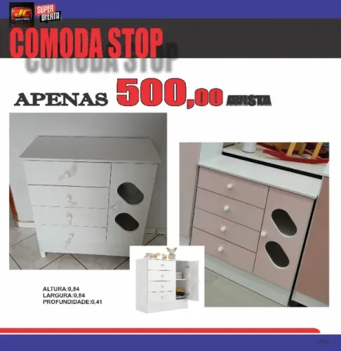 COMODA STOP BRANCA