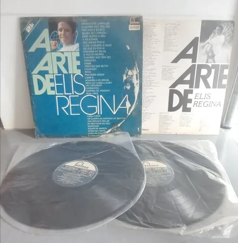 LP Duplo Elis Regina - A Arte De Elis Regina (1982) COMPLETO + Frete Grátis!