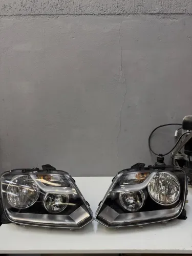 Par farol AMAROK máscara negra ORIGINAL
