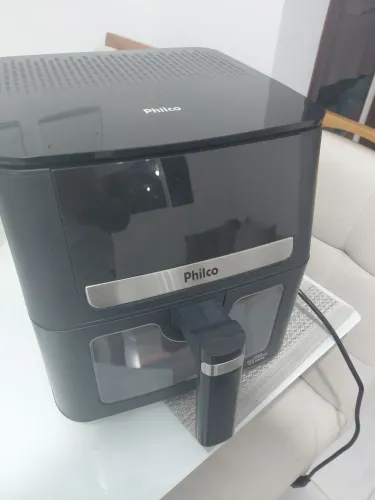 Air fryer Philco Visor glass