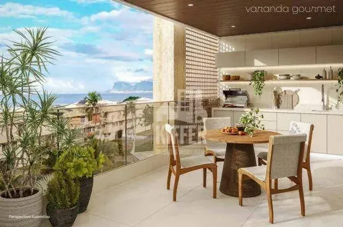 Apartamento com 4 quartos à venda, 146 m² por R$ 2.465.000 - Camboinhas - Niterói/RJ