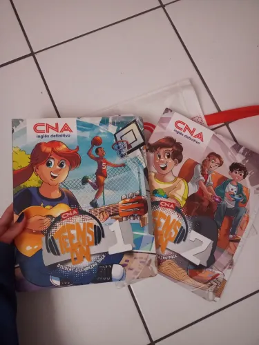 Apostilas CNA - Teens on 1 + Teens on 2 + Bolsa
