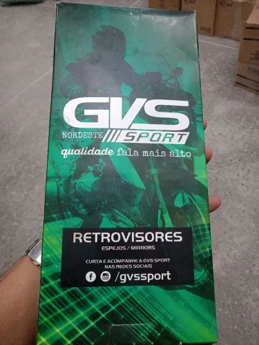 Retrovisor TITAN / FAN / START 160cc modelo original GVS 