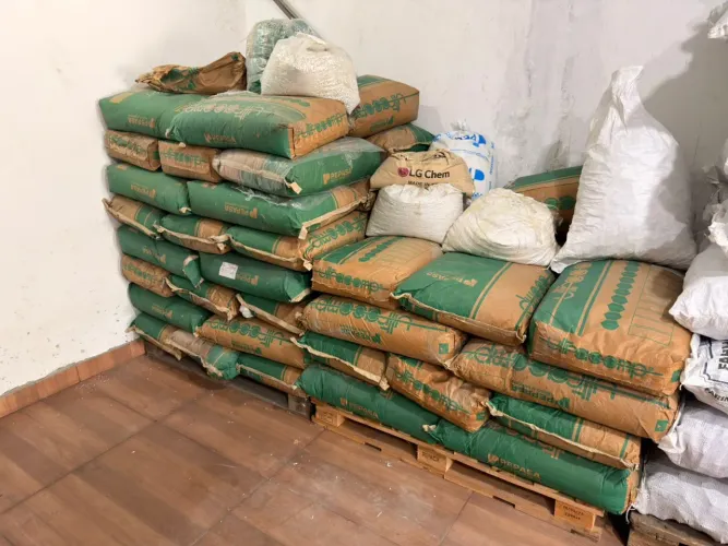 MATERIAL ABS NATURAL BRANCO C/ 30% DE FIBRA 1.500KG