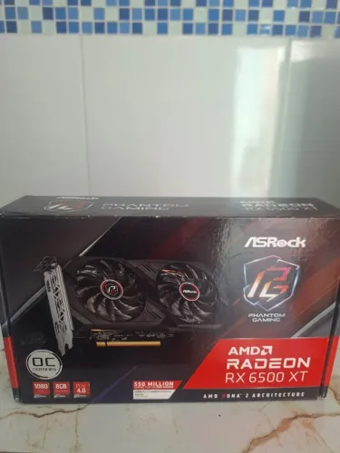 Placa de Video ASRock RX 6500 XT 8GB com NF e garantia
