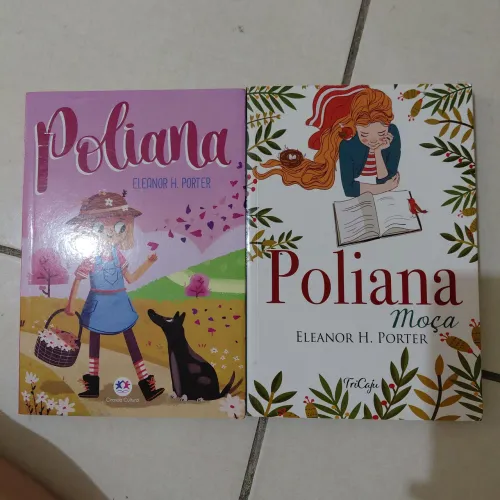 kit 2 Livros Poliana e Poliana Moça Desapego