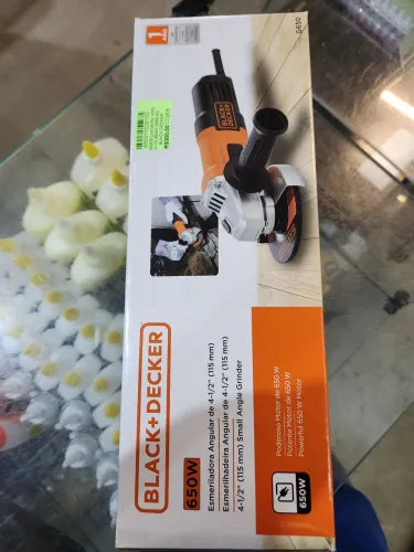 Esmerilhadeira Angular de 4-1/2"(115 mm) Black+Decker 650W