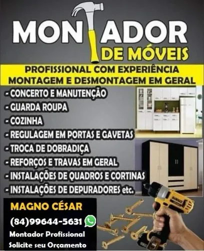 Montador de Móveis Profissional