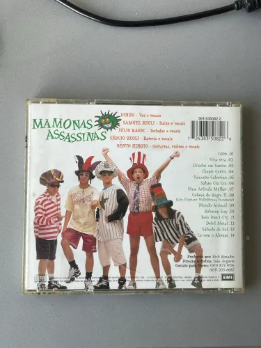 CD original mamonas assassinas (1995)