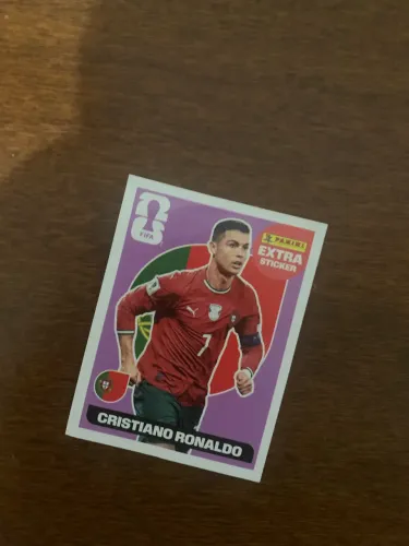 Figurinha Cristiano Ronaldo