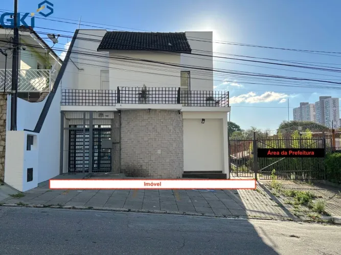 Imóvel comercial, com 340m2 de AC, c/9 salas e 3 vagas! Jd. Avelino