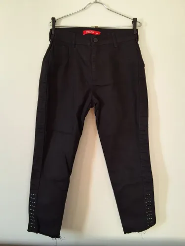 Jeans preto cigarrette