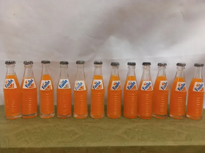 Miniatura Fanta Laranja para Colecionadores! Preço de 1 Peça!