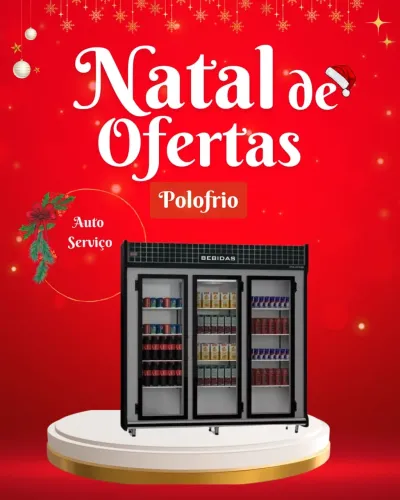 Balcão auto serviço refrigerado