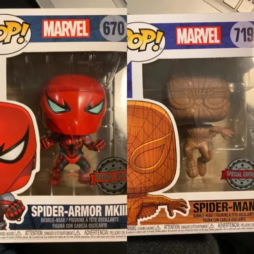 Pacote Funko - Spider Man