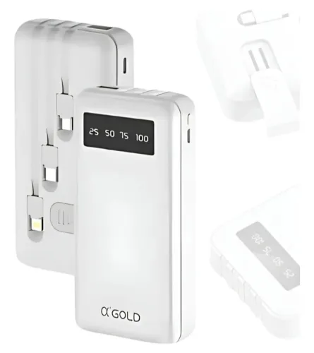 Power Bank Carregador Portátil Turbo 20.000mah Com Anatel
