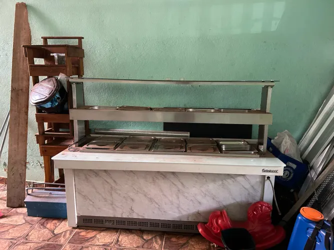 Buffet gelopar pista quente e fria 