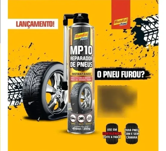 Reparador de Pneus AE 400ml Mundial Prime