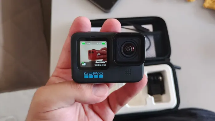 Câmera Go pro hero black de ação