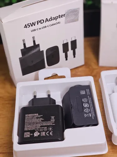 CARREGADOR SAMSUNG TURBO 45W ULTRA RÁPIDO