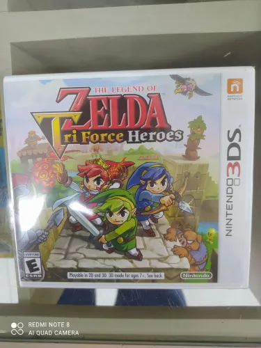 The legend of Zelda Triforce Heroes (Lacrado) para Nintendo 3ds/New 3ds